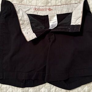 Dockers Classic Black Casual Shorts